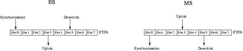A typical set-up of the STFA
